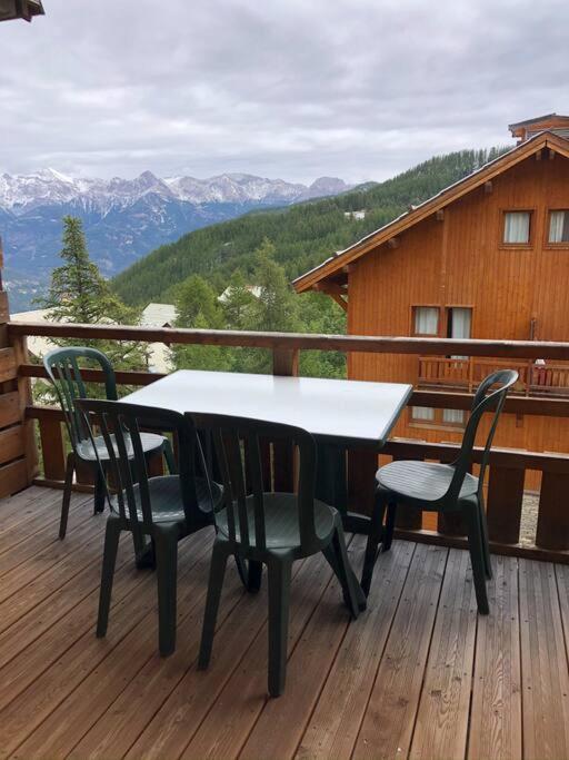 Chalet 4 Pers. Piscine Et Literie Toute Neuve. Puy-Saint-Vincent Esterno foto