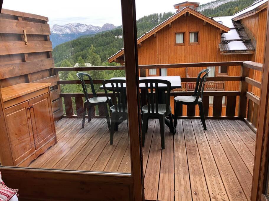 Chalet 4 Pers. Piscine Et Literie Toute Neuve. Puy-Saint-Vincent Esterno foto